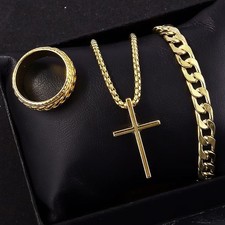 Set da uomo con collana