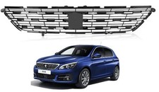 GRIGLIA  ANTERIORE NERA PEUGEOT 308 DAL 2017 AL 2021 NUOVA