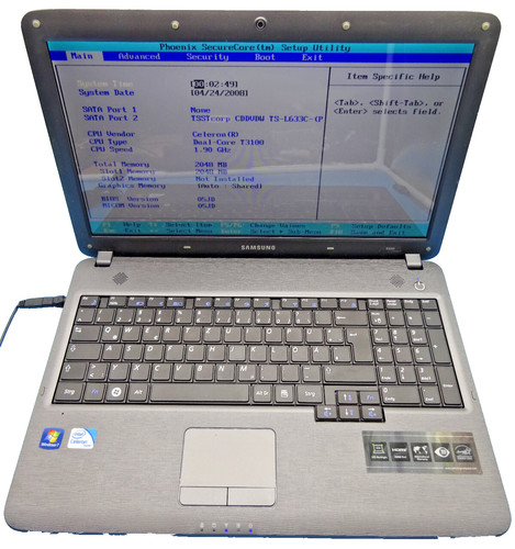 Notebook samsung r530 - samsung,