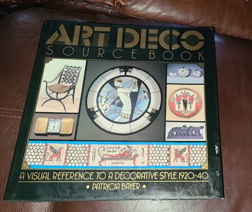 Art deco source book patricia - art,