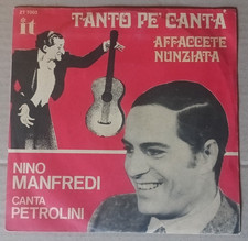 Vinile 45 giri Nino MANFREDI -