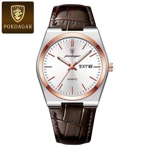 42mm poedagar quarzo uomo moda - quarzo,