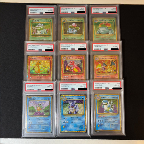 Psa charizard blastoise - 10,