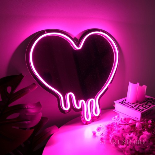 Insegna neon specchio - insegna,