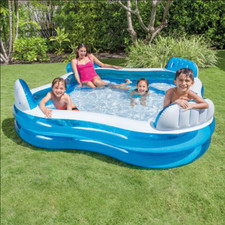 Piscina gonfiabile giardino