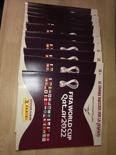 10 ALBUM PANINI MONDIALI QATAR 2022 VUOTI CON FIGURINE OMAGGIO