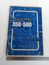 manuale uso manutenzione originale 1977 Ducati 350 500 Gtv
