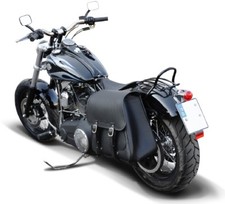 Borsa da sella 25 L sinistra adatta per Harley Davidson Dyna Low Rider + S (-2017)