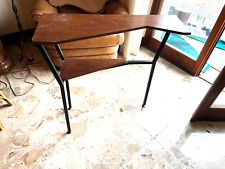 CONSOLE DI DESIGNE DEGLI ANNI 70 IN FERRO E LEGNO