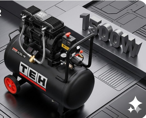 Compressore aria teh 50l - teh, 1500w