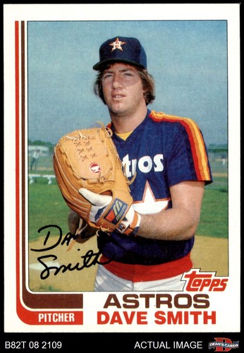 1982 topps 761 dave - topps, smith