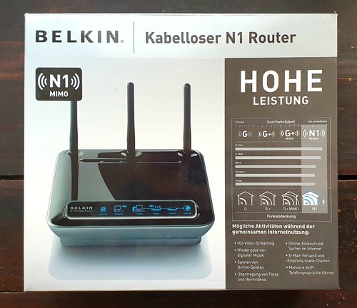 Belkin wireless router mimo - belkin,