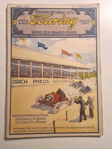 Rivista touring club italiano - touring,