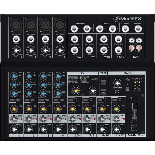 Mackie mix12fx mixer compatto - mackie,