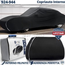 TELO COPRIAUTO Interno Per Porsche 924-944 Felpato Traspirante Nero Garanzia A V
