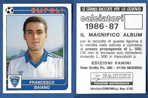 Figurina calciatori panini - figurina,