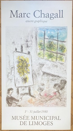 Marc chagall poster arte - marc,