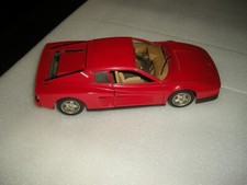 FERRARI MODELLO FERRARI TESTAROSSA  118 DELLA  BURAGO -USATA COME DA FOTO