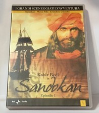 Sandokan DVD 1 Sceneggiato Volume 1 Kabir Bedi Editoriale Come Foto