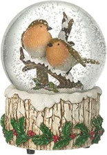 Palla Di Neve Natalizia Con