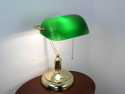 Lampada ministeriale verde - lampada,