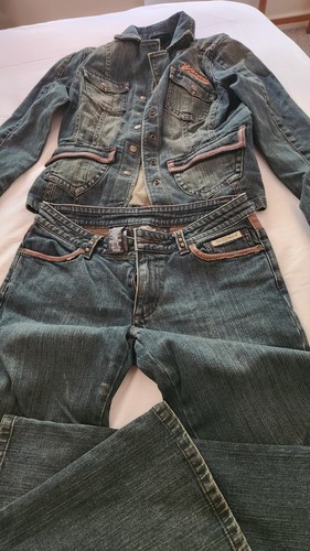 Set giacca jeans donna - giacca, e