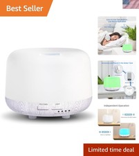 Diffusore di Oli Essenziali 300ML con Telecomando - 8 Ore Aromaterapia Bliss