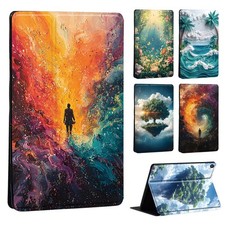 Custodia in pelle PU supporto baia adatta Huawei MediaPad T3/T5/Honor Pad 8/X9/X8a/9 12,1"