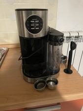 Macchina Del Caffè Con Cappuccino