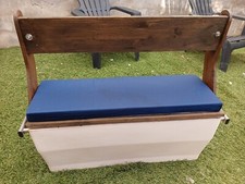 SEDILE PER BARCA BIPOSTO CON SCHIENALE ABBATTIBILE E GAVONE INTERNO