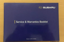SUBARU SERVICE BOOK TIMBRATO