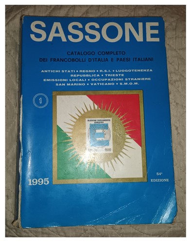 Catalogo sassone 1995 - catalogo,