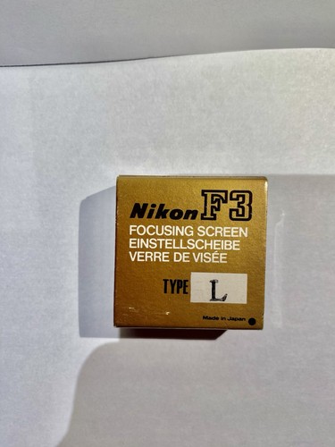 Nikon focusing screen - focusing,
