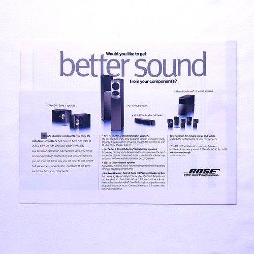 Bose acoustimass 301 701 - bose,