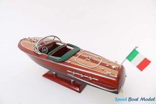 Modellino barca italiano - , riva