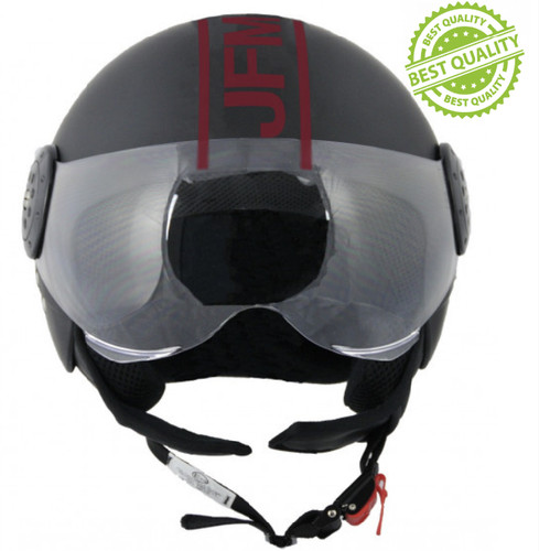 Casco demijet jfm visiera - casco,