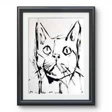 Quadro espressionista astratto