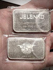 JELENKO By Engelhard lingotto d'argento fine 1 oz un leader nei prodotti per la salute dentale