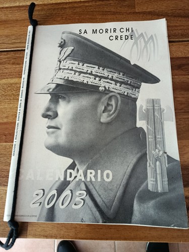 Mussolini calendario 2003 - calendario,