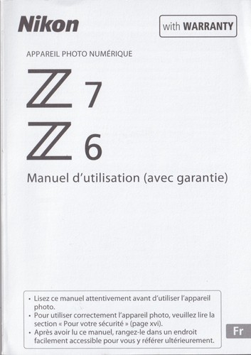 Nikon manuale uso - manuale, d'uso