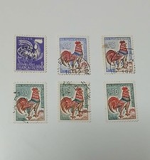 🇨🇵 6 francobolli Francia