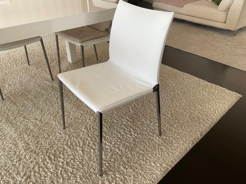 Sedie zanotta acciaio 8pz - zanotta, acciaio,