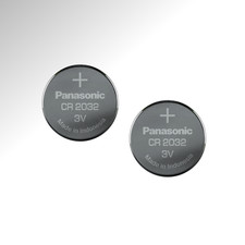 2 batterie di ricambio adatte per cannocchiale da puntamento Zeiss V8 1.8-14x50 con reticolo luminoso