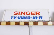 Insegna Singer Neon Espositore