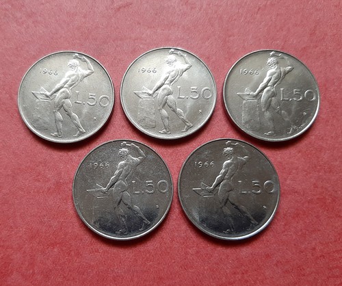 Lotto monete lire 1966 - lire,