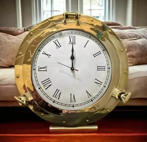 Orologio oblò ottone da - orologio,