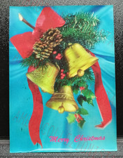 Cartolina Lenticolare da Collezione - 3D Postcard - Campane di Natale