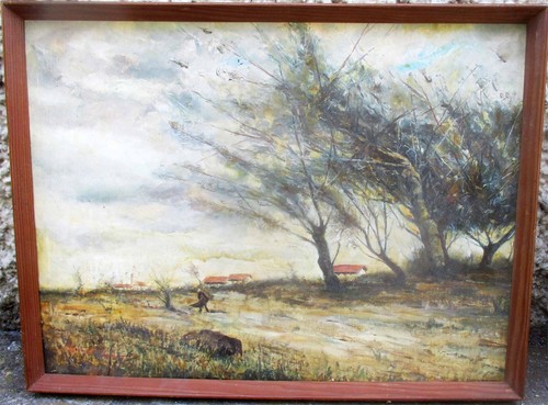 Giorno vento paesaggio - di,