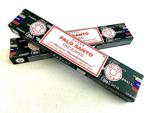 Incenso palo santo satya - palo,