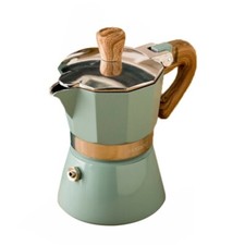 Caffettiera Espresso Alluminio Italiano Piano Cottura Moka Caffettiera 3 Tazze